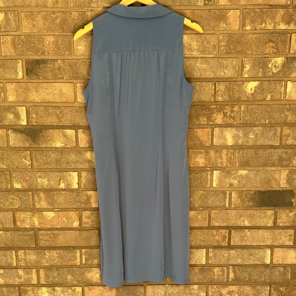 Ann Taylor Blue Midi Dress - Picture 7 of 9